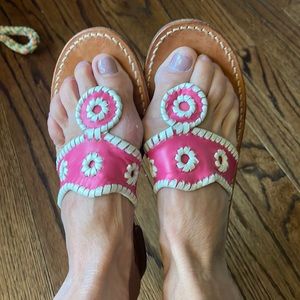 Jack Rogers Hot Pink sandals